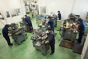 刃付け(手動機 半NC機)